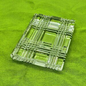 Ralph Lauren Crystal Glen Plaid Book Paperweight